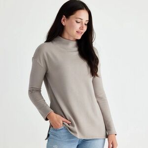 Free Fly Women's Bamboo Thermal Fleece Mockneck